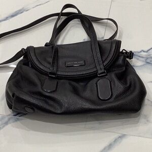 Marc By Marc Jacobs Black Shoulder Bag with Sleek Design